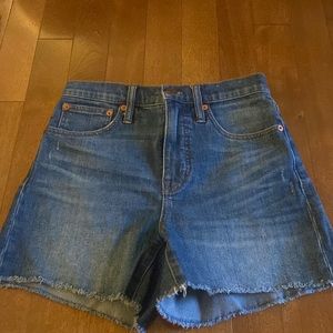 Madewell size 2 jean shorts